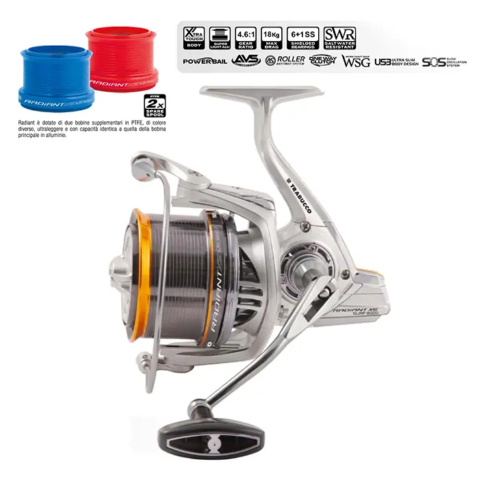 Mulinello Surfcasting Trabucco Radiant 8000 sx